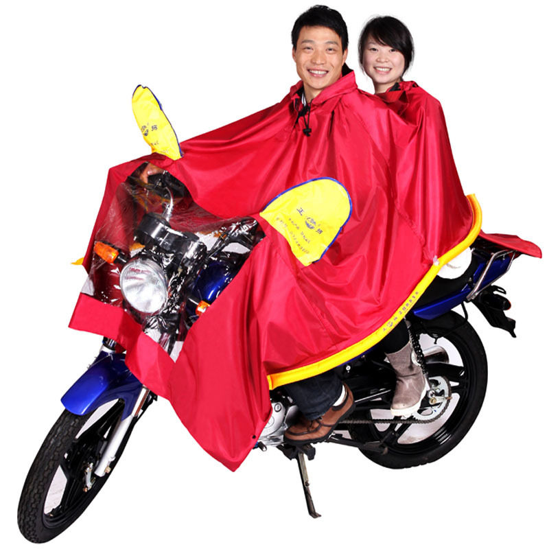 正招气囊式加大<span class=H>摩托</span><span class=H>车</span>雨披电动<span class=H>车</span><span class=H>雨衣</span>双人电瓶<span class=H>车</span>踏板<span class=H>车</span><span class=H>雨衣</span> 包邮