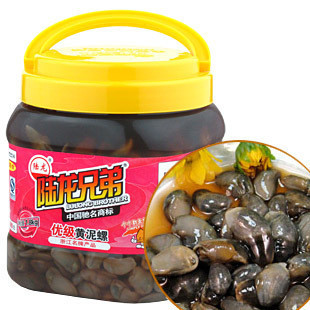  【遵古法配制】最严格三曝工艺 陆龙兄弟优级黄泥螺1800g限区包邮