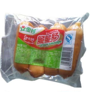  金锣 火腿肠 批发 香辣味 脆脆肠 即食火腿 下酒菜食品 140g