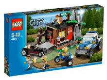LEGO乐高积木城市系列 CITY 4438-克鲁克藏身之处 2012新款