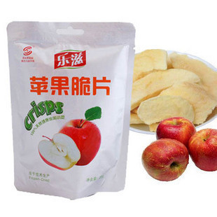  乐滋冻苹果干 苹果脆片 20克 航天员专用食品(30)