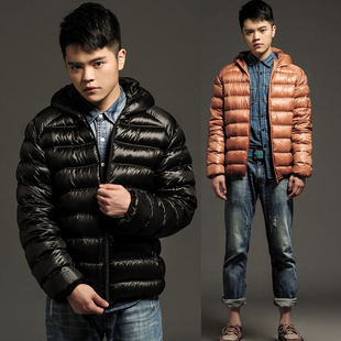  豆包男款羽绒服短款男装外套 加厚男士羽绒服正品清仓潮PH-G1878
