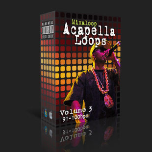 国外干声说唱\/Rap素材 Acapella Loop Pack 3 
