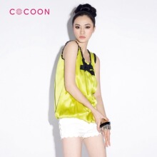 COCOON可可尼2012新品百搭花边脚短裤202308012原价498