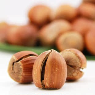  【实心眼】美国大毛榛 原味榛子 开口榛子