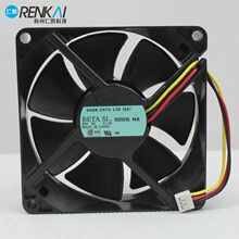 日本NIDEC D08X-24TU 24V 0.13A 8CM 8025 变频器散热风扇