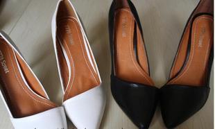  韩国秋新款女单鞋高贵时尚尖头大码高跟鞋细跟真皮里婚鞋代购