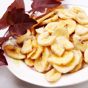  五元包邮 菲律宾进口优质 大果大 香蕉片 低热量香蕉干 散称半斤