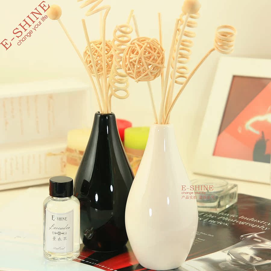 黑白配无火香薰/香薰 个性藤条香薰/新婚礼品日式/室内熏香 包邮 黑白配无火香薰/香薰 个性藤条香薰/新婚礼品日式/室内熏香 包邮