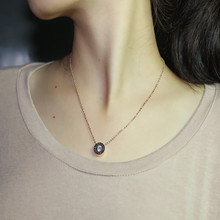 Bvlgari Femenino 2011 nuevos corta quilates collar de diamantes de color oro, la joyería Bulgari al por mayor