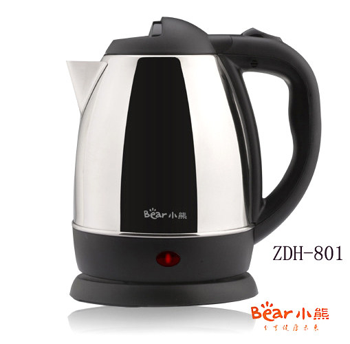 金冠 Bear/小熊 ZDH-801 不锈钢 电水壶 小熊电热水壶 正品[JED1]
