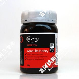  【富阿姨】新西兰进口Comvita康维他麦卢卡UMF5+ 蜂蜜 500克
