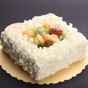  西安生日蛋糕速递 欧式巧克力水果蛋糕 诺客食品 市内免费送货