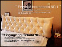 新品包邮 床头靠垫 大靠垫 靠枕 可定做 水晶纽扣 FY1206