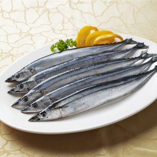  新鲜汇 鱼哥海鲜 青岛海中珍正宗秋刀鱼料理水产鲜鱼初恋的滋味