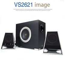 正品奥特蓝星vs2621多媒体有源带低音炮音响电脑音箱杀500元2.1
