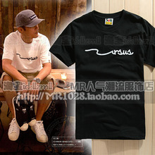 BAPE APE URSUS 余文乐示范简约英文字 男式纯棉短袖T恤 2012新款
