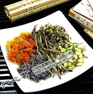  特价包邮!组合花草茶【天然祛痘茶】茉莉花茶清热去火 排毒美容