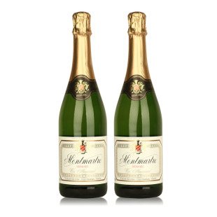  【一号酒窖】红酒 法国进口葡萄酒巴黎之花半干起泡酒香槟750ml*2