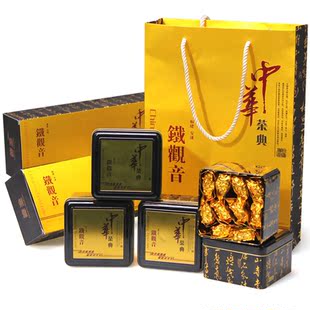  春茶铁观音礼盒装 蓝峰茶叶  乌龙茶 浓香型特级安溪铁观音 包邮