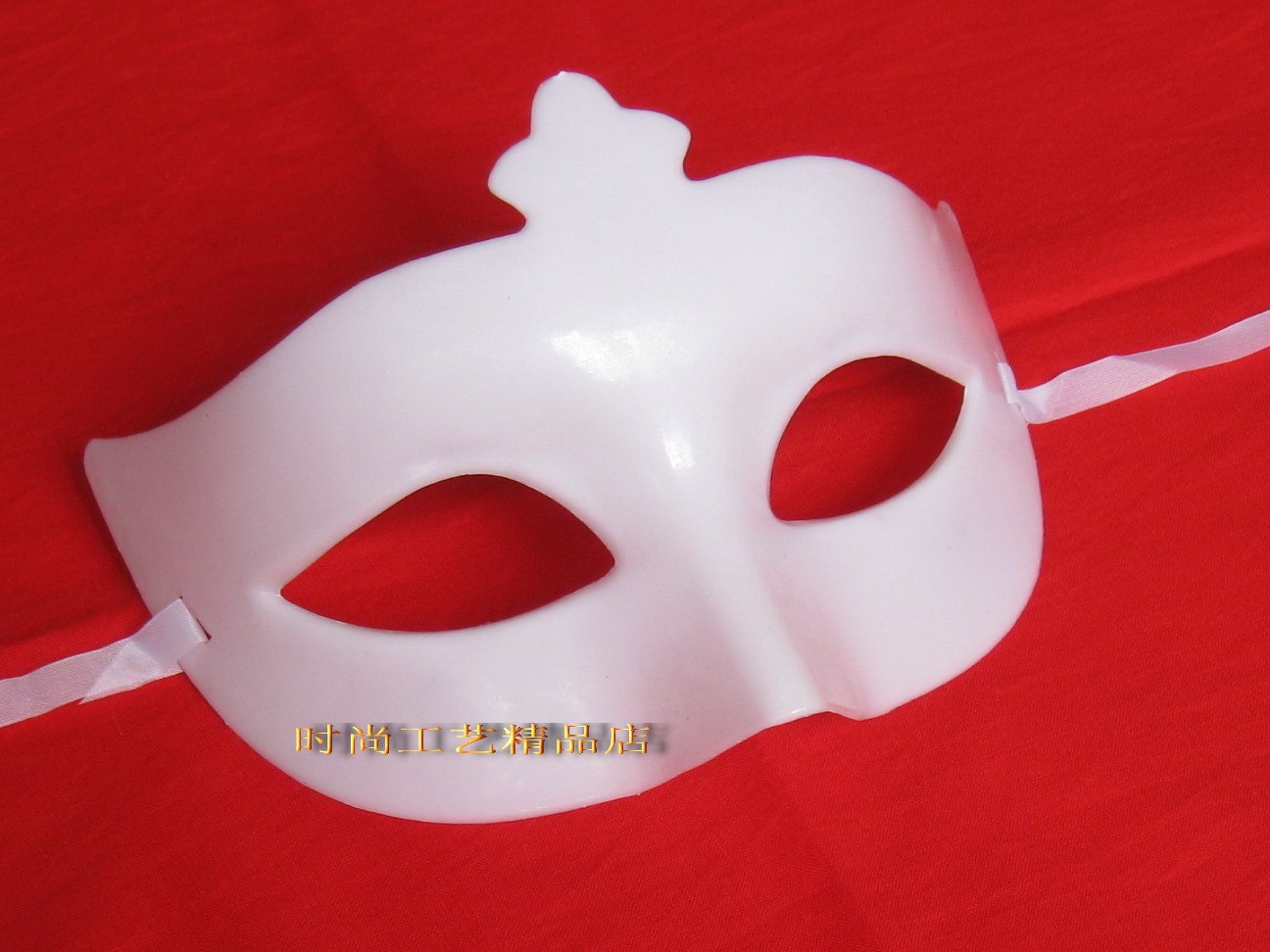 半脸面具圣诞节DIY手绘白色面具化妆舞会面具 可定做LOGO新年年会在类目 模玩/动漫/周边/cos/桌游, 聚会/魔术用品, 聚会用具/装饰, 面具中 - 来自Buy2taobao.com提供专业的淘宝代购服务