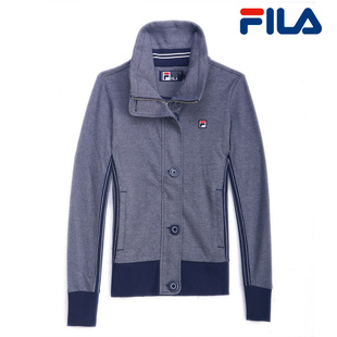 2011秋季新品 FILA/斐乐 经典蓝 女针织运动上衣