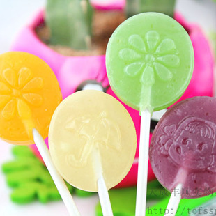  不二家 水果味大棒棒糖 四味 桃哈密瓜葡萄香橙 盒装280g 2盒包邮