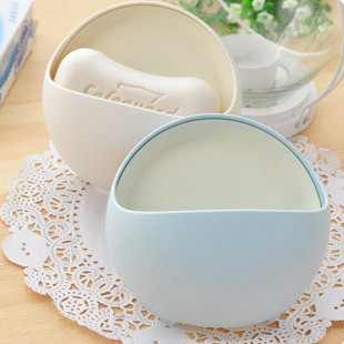 圆形吸盘 肥皂盒...