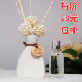日式陶瓷瓶藤条香薰 无火香薰 香薰精油套装 挥发熏香 1个包邮