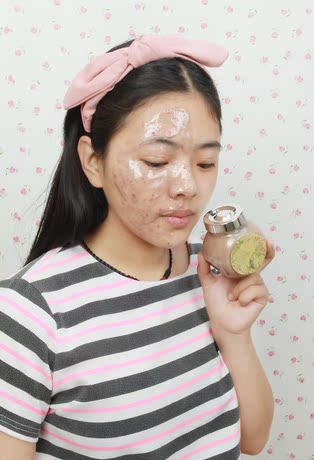 孟家自制 蜂蜜珍珠 玫瑰美白面膜 美白 保湿 孕