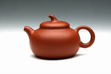 一元拍 翟红芳国家级【原矿朱泥茄段壶】紫砂壶宜兴正品手工