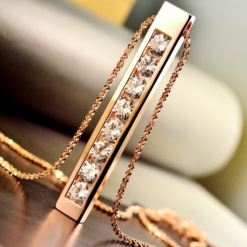 满天星水晶毛衣链...