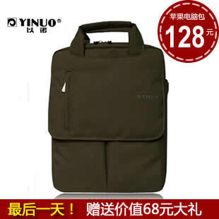  以诺 苹果电脑包 11.6寸13.3寸15.4寸手提单肩平板电脑包 ipad4包