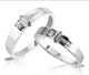 艾洛华18K白金情侣钻戒12分20000104