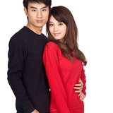 热销万件 南极人保暖内衣男 女士情侣羊毛加厚保暖内衣套装NY9067