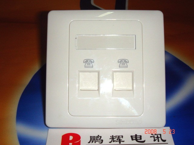 Simon socket Two bit computer Network cable network Information panel Wall Plug( 86 Free line type)in the Electronic/Electrician , Outlet , Computer socket category - from Buy2taobao.com to provide professional Taobao agent buy service