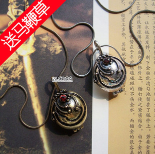  欧美经典复古饰品 吸血鬼日记同款马鞭草项链 短款情侣锁骨链颈链