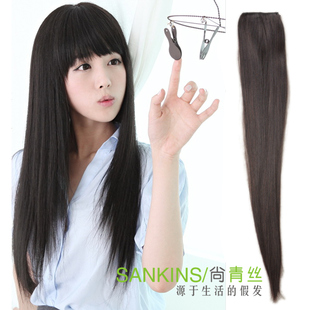 Black hair wigs/hair pieces/high temperature wire hair piece/high quality thick prods and volume