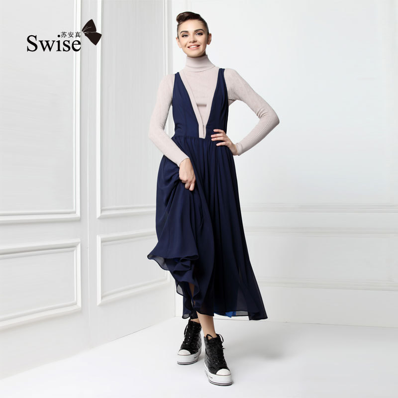 Женское платье Swise s131a1444 2013 2012 Женское платье Swise s131a1444 2013 2012 Весна 2013 Без рукавов