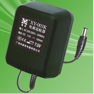 新英 XY-003K 7.5V 0.5A 7.5v 直流电源500mA电源适配器在类目 影音电器, 影音家电配件, 碟/电池/电源适配器中 - 来自Buy2taobao.com提供专业的淘宝代购服务