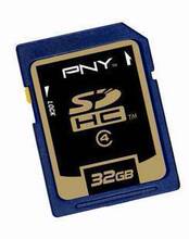 PNY/必恩威 SD 32G SDHC Class4 C4 存储卡 内存卡 相机卡