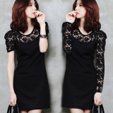 2012������װ�¿�߶�OL����Բ�����������װ���ݳ�����˿����ȹ �۸�49.00