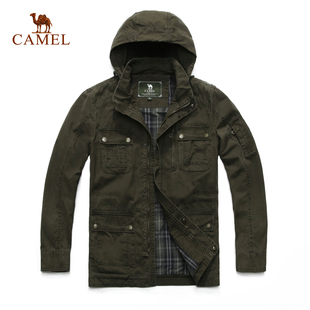  骆驼户外 男款休闲夹克 户外休闲衣 男装 新品 2F15308