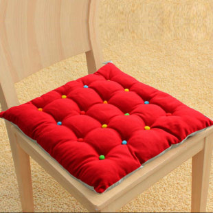 Office seat dining room sofa cushion Dining Chair pad fabric soft decoration color nail cushion