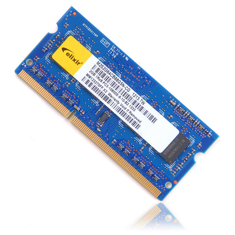 Elixir/<span class=H>南亚易胜</span> DDR3 1333 2G 笔记本内存条 内存 七喜代理 正品
