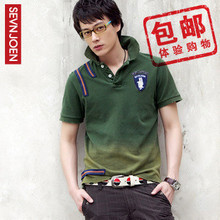 【万人喜爱】2010新款SEVNJOEN☆夏季珠地布顶级男士短袖POLO衫