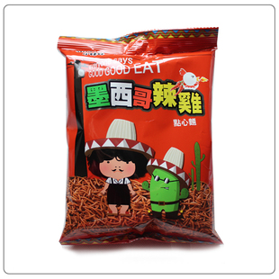  台湾进口零食张君雅小妹妹系列 墨西哥辣鸡点心面78（86）g