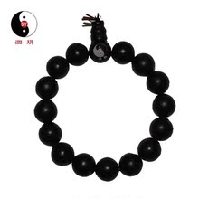 泗玥 砭石专卖 改善人体微循环 5A级 正品砭石手链 12mm女士