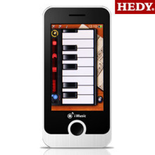 Hedy/七喜 I520 JAVA QQ 全高清音乐 IPS触屏滑盖手机 官方联保