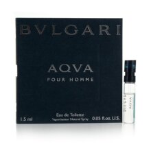 正品！宝格丽水能量男士试管香水1.5ML 海洋清新调